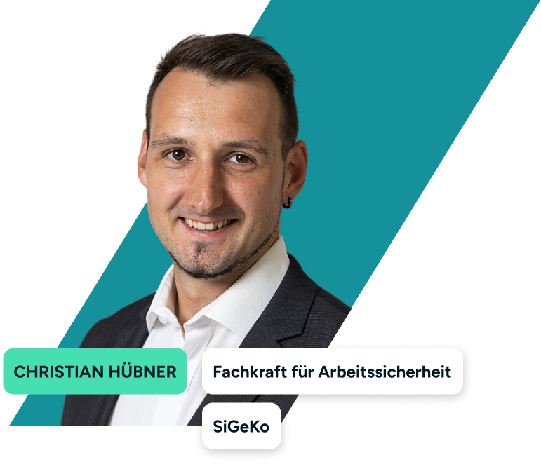 Christian Hübner - Fachkraft für Arbeitssicherheit, SiGeKo